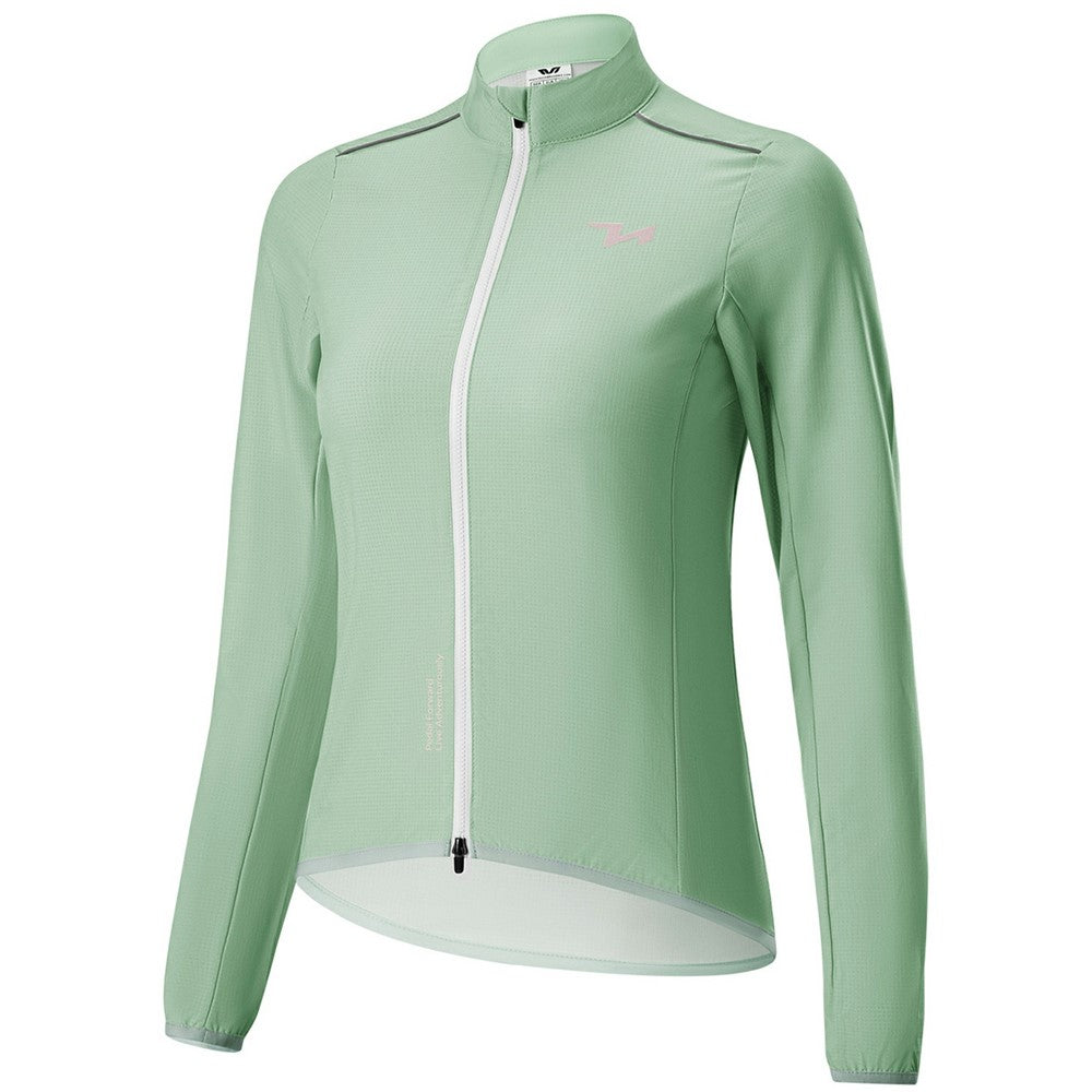 ROCKBROS TVI Series Women Cycling Sports Windbreaker Long Sleeve Breathable Windproof Jacket, Size XL