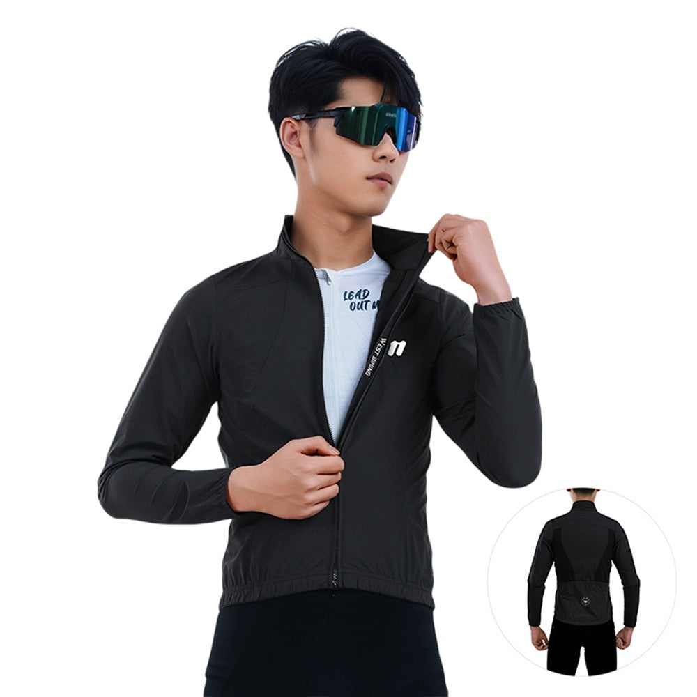 WEST BIKING YP0202341 Mountain Bike Windproof Jacket Summer Spring Lightweight Cycling Jersey Men Top