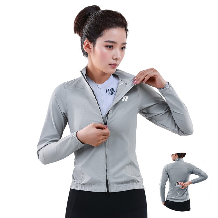 WEST BIKING YP0202341 Mountain Bike Windproof Jacket Summer Spring Lightweight Women Cycling Jersey Top