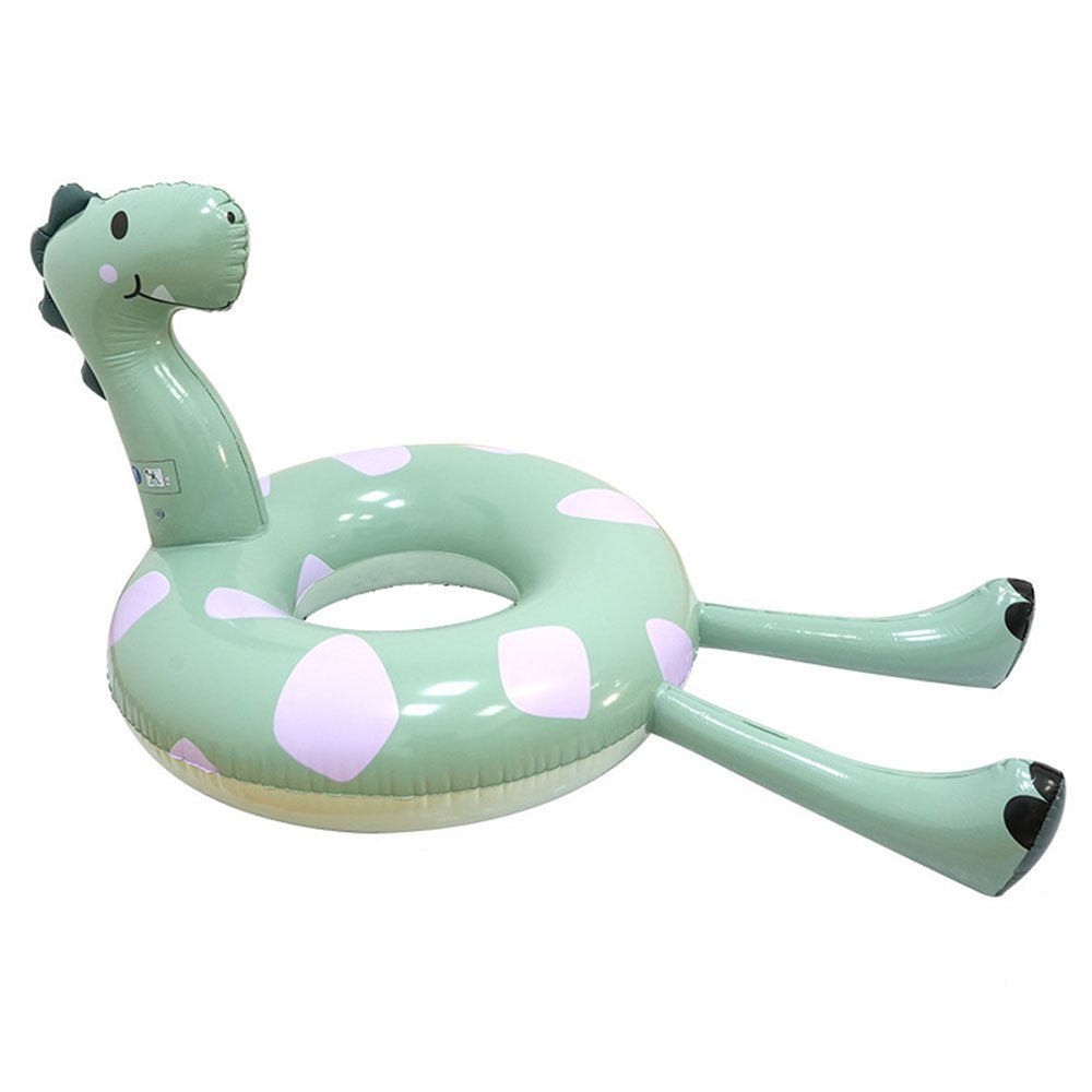 Dinosaur Design Inflatable Pool Float PVC Swimming Ring Rest Seat Adults Large Size Thick Swim Tube