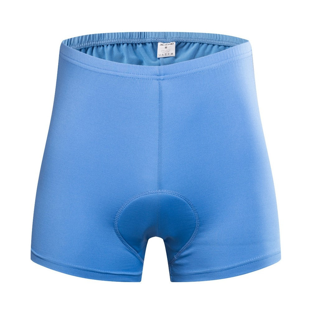 REALTOO Men Cycling Shorts 3D Shockproof Pad Design MTB Road Bike Summer Breathable Underwear Shorts