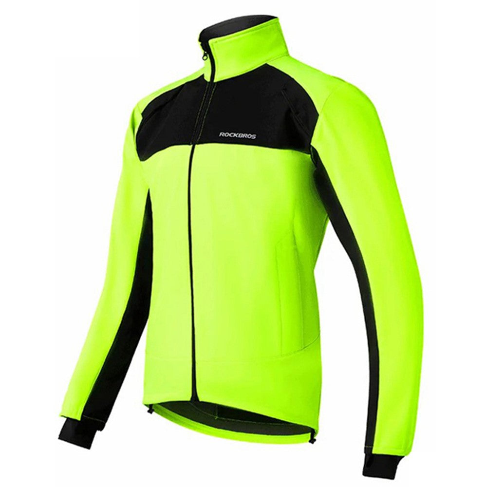 ROCKBROS Cycling Jersey Long Sleeve Thermal Fleece Bicycle Cycling Clothing