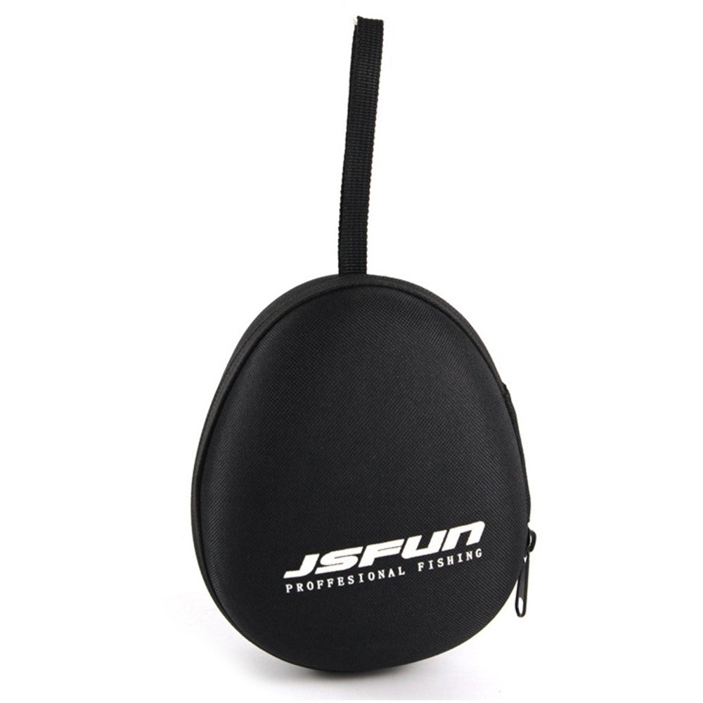 JSFUN 12.5x8.5x15.5cm Fishing Reel Protective Case Fishing Accessories Tackle Storage Bag Pouch