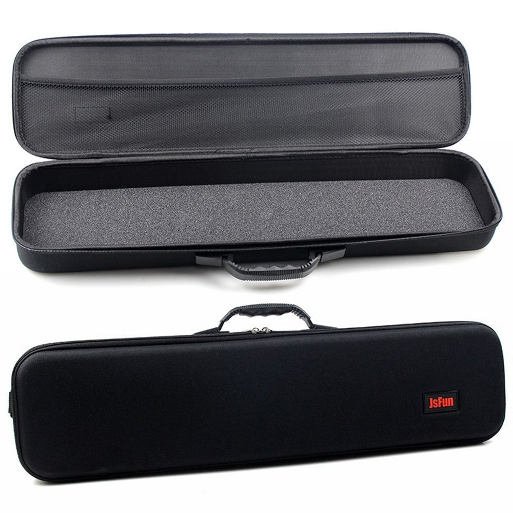JSFUN 61.5x15x7cm Fishing Rod Storage Bag Shock-Absorbed EVA Hardshell Case for Fishing Tools