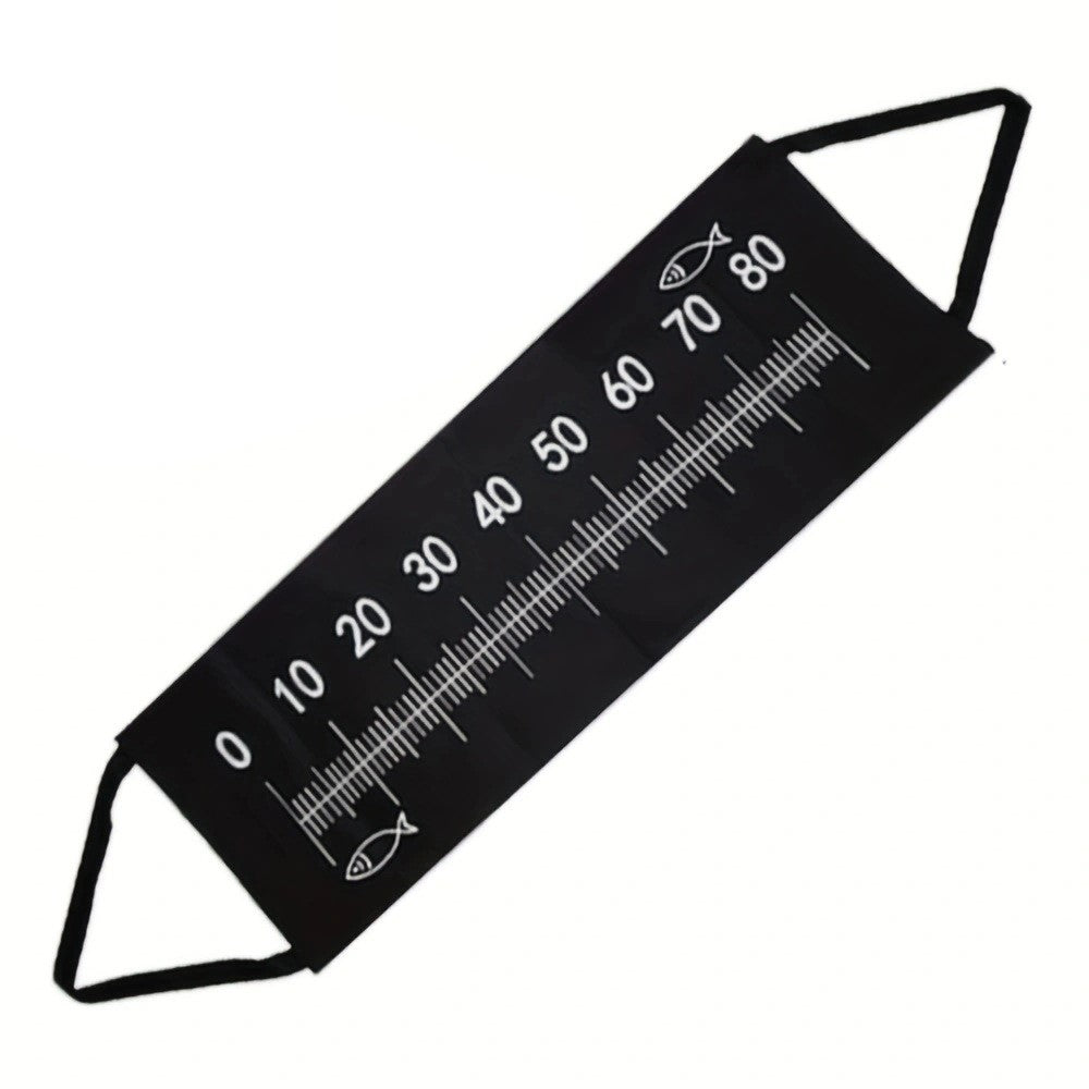 JSFUN A589-130cm Fishing Landing Mat Folding Carp Mat with Tape Measure for Outdoor Carp Trout Fishing