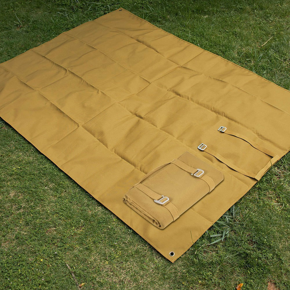 H348 192 x 138cm Waterproof Picnic Blanket Oxford Cloth Folding Camping Mat for Outdoor Beach