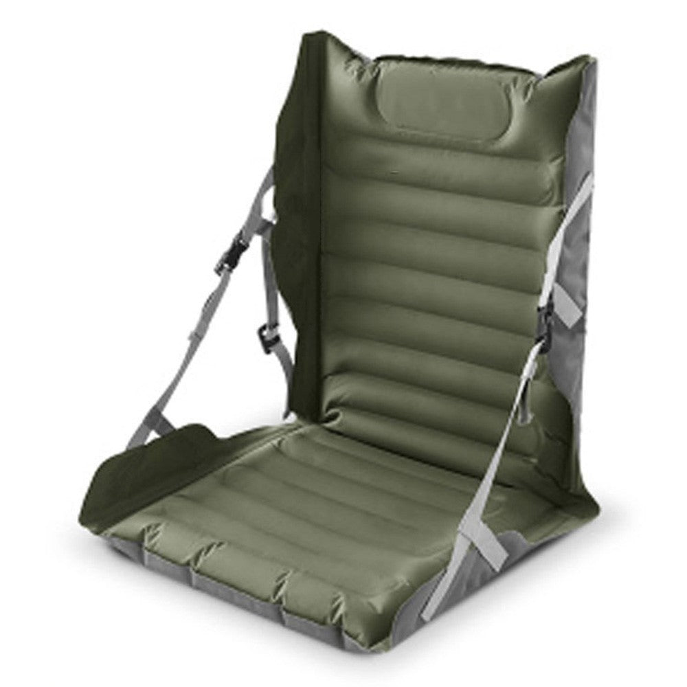 GM-z01 Adjustable Outdoor Inflatable Folding Seat Cushion 40D Nylon Camping Picnic Beach Chair