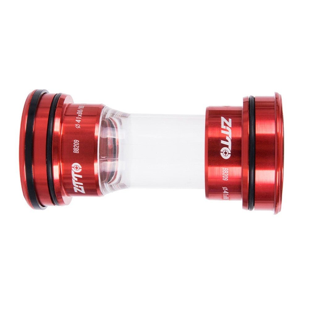 ZTTO BB209 Bike Press-In Bottom Bracket Acrylic+Aluminum Alloy Bearing Bottom Bracket Threaded BB