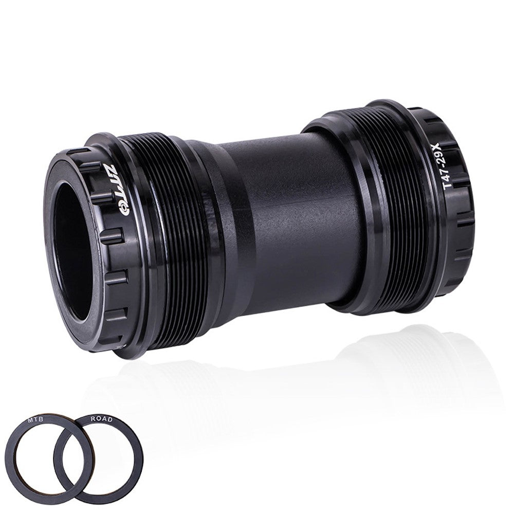 ZTTO T47-29 Road Bike Aluminum Alloy Threaded Bearing Bottom Bracket, Inner Diameter: 29mm