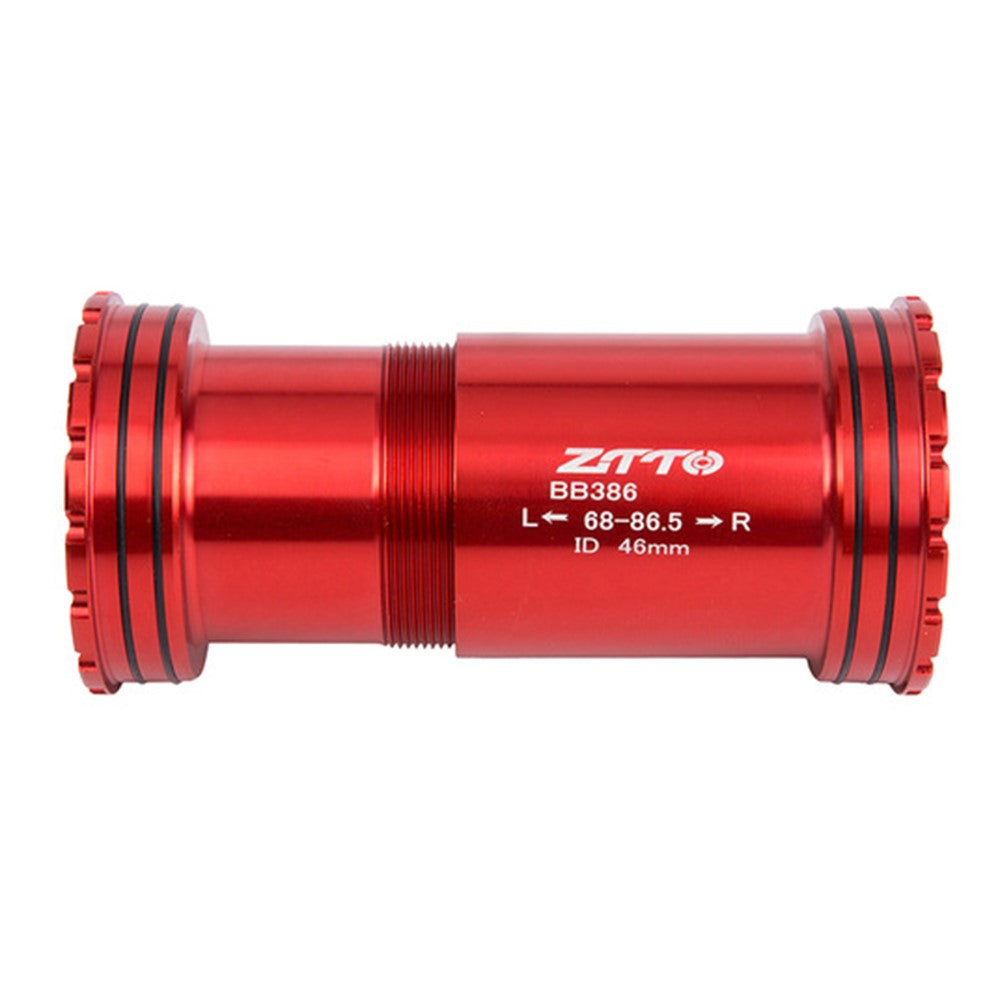 ZTTO BB386 Aluminum Alloy + Ceramic Bicycle Bottom Bracket Outer Diameter: 46mm, Inner Diameter: 24mm