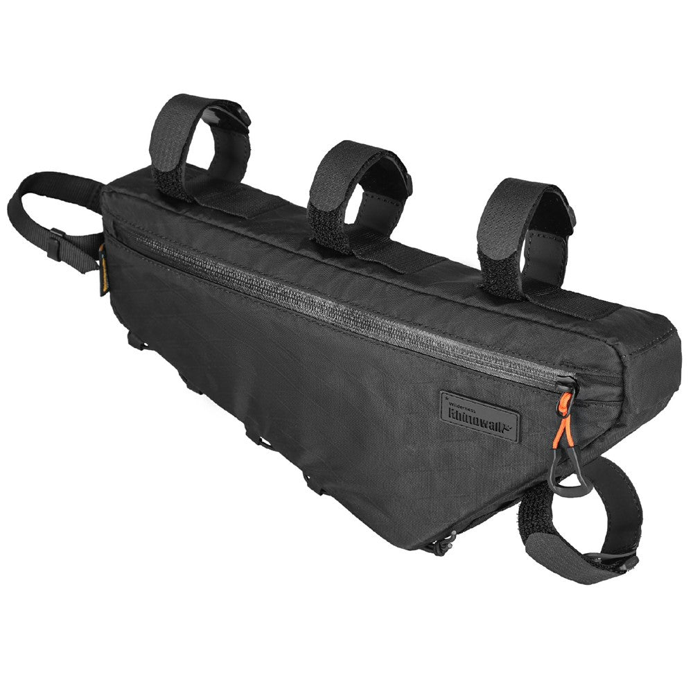 RHINOWALK BHD0018 2.9L Bicycle Front Frame Nylon Triangle Bag Bike Cycling Storage Bag, 36x6x17cm