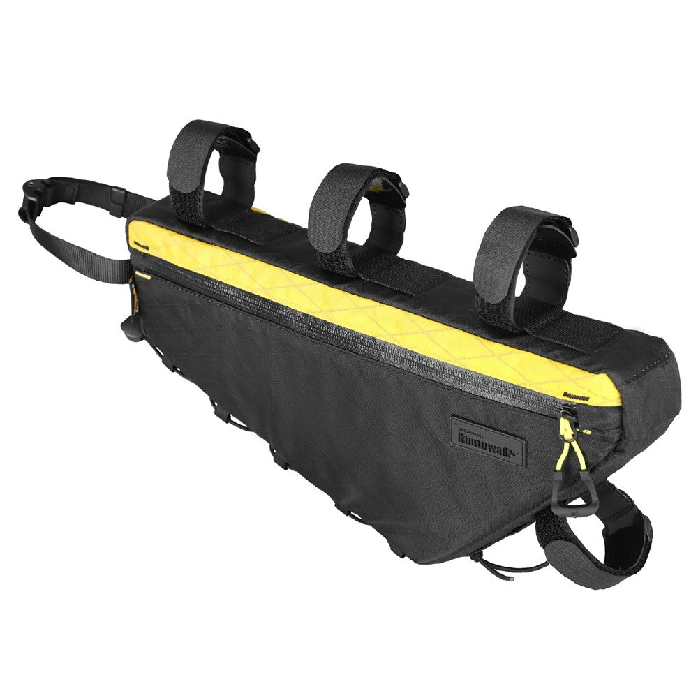 RHINOWALK BHD0018 2.9L Bicycle Front Frame Nylon Triangle Bag Bike Cycling Storage Bag, 36x6x17cm