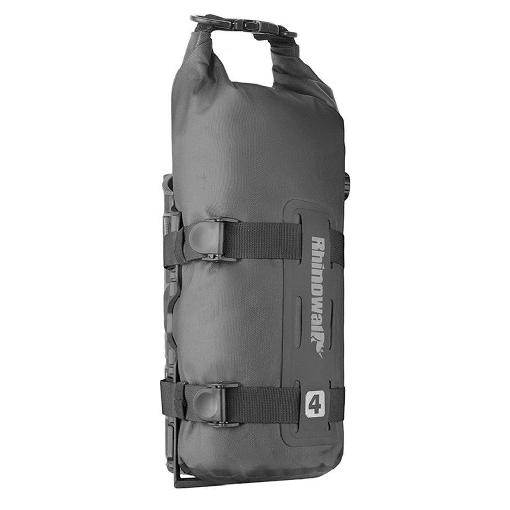 RHINOWALK RK4041BK 4L Outdoor Cycling Waterproof Quick Release Bike Front Fork Bag, 12.5x40cm