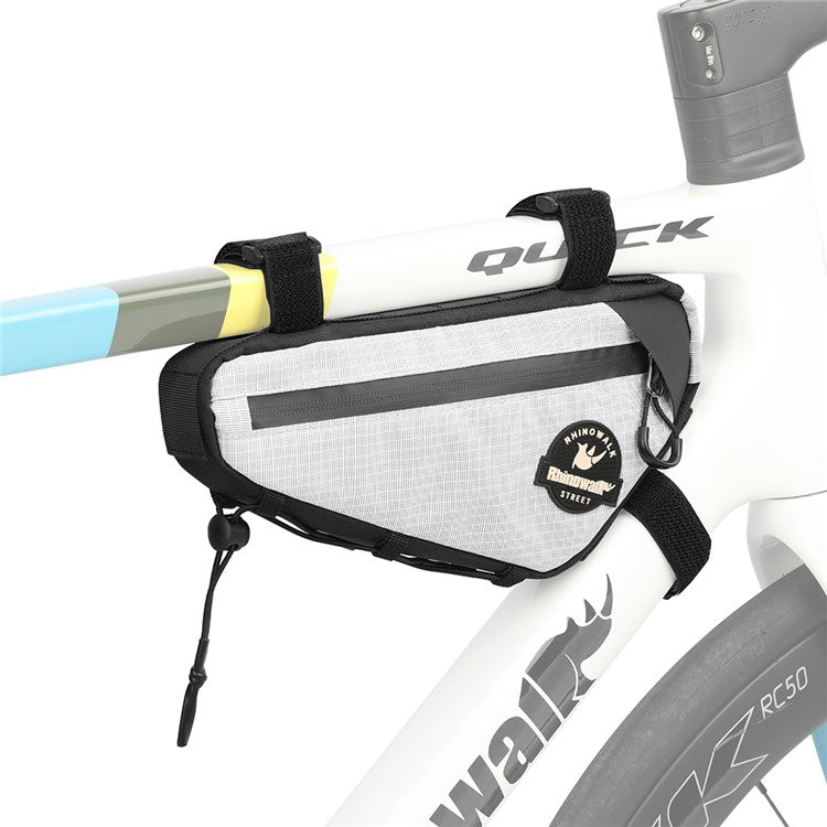 RHINOWALK Road Bike Triangle Frame Bag Waterproof Cycling Bag with Hidden Cable Port