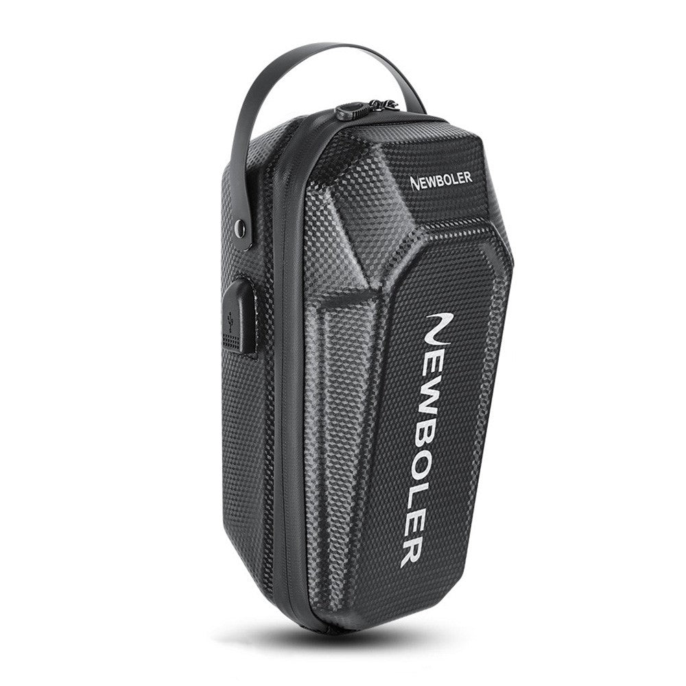 NEWBOLER BIKF-BAG843 5L Electric Scooter Hanging Bag with USB Port Waterproof EVA Hard Shell Bicycle Handlebar Bag