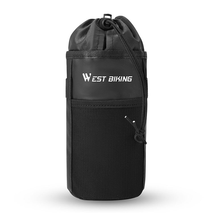WEST BIKING YP0707407 Folding Bike Balance Bike Water Bottle Bag Handlebar Seat Post Insulated Bottle Storage Bag