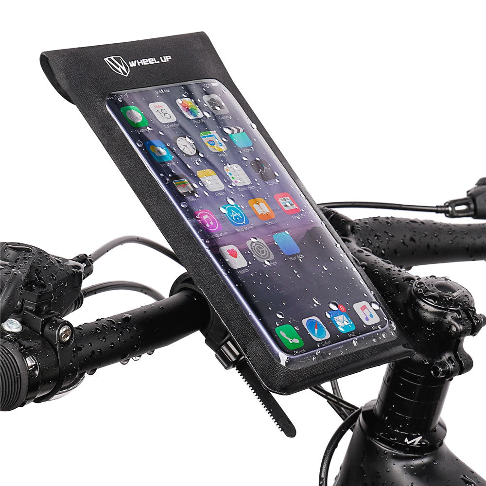 WHEEL UP Bike Handlebar Waterproof Touch Screen Bag Bicycle Phone Holder