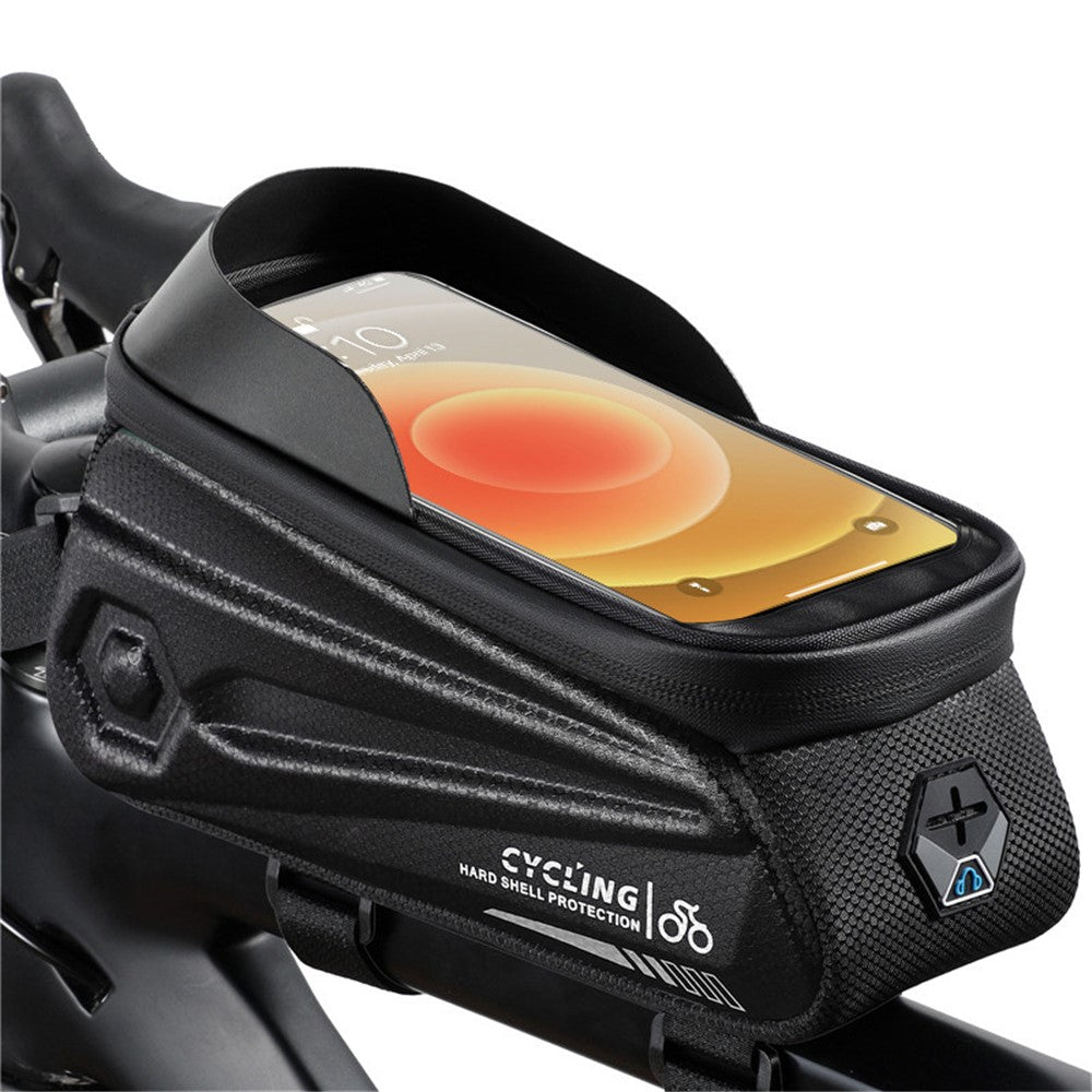 WEST BIKING YP0707252 Waterproof Bicycle Bag 7.0inch Touch Screen Phone Bag MTB Road Bike Front Frame Bag