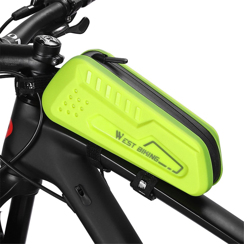 WEST BIKING YP0707309 Bicycle Top Tube Bag Bike Cycling Front Beam Waterproof Storage Bag