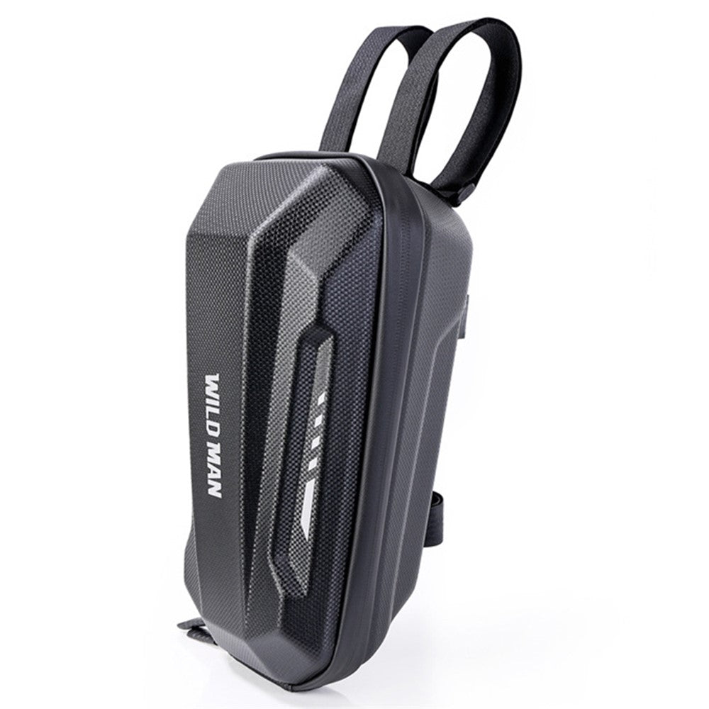 WILD MAN GD9 2L Bicycle Bag Large Capacity EVA+PU Electric Scooter Tube Head Phone Storage Pouch Bike Carrying Bag