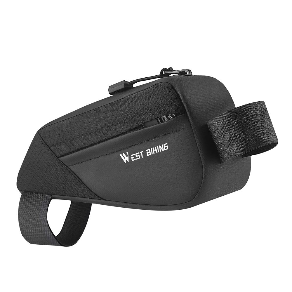 WEST BIKING YP0707339 Bicycle Top Tube Bag Bike Cycling Front Beam Polyester Storage Bag