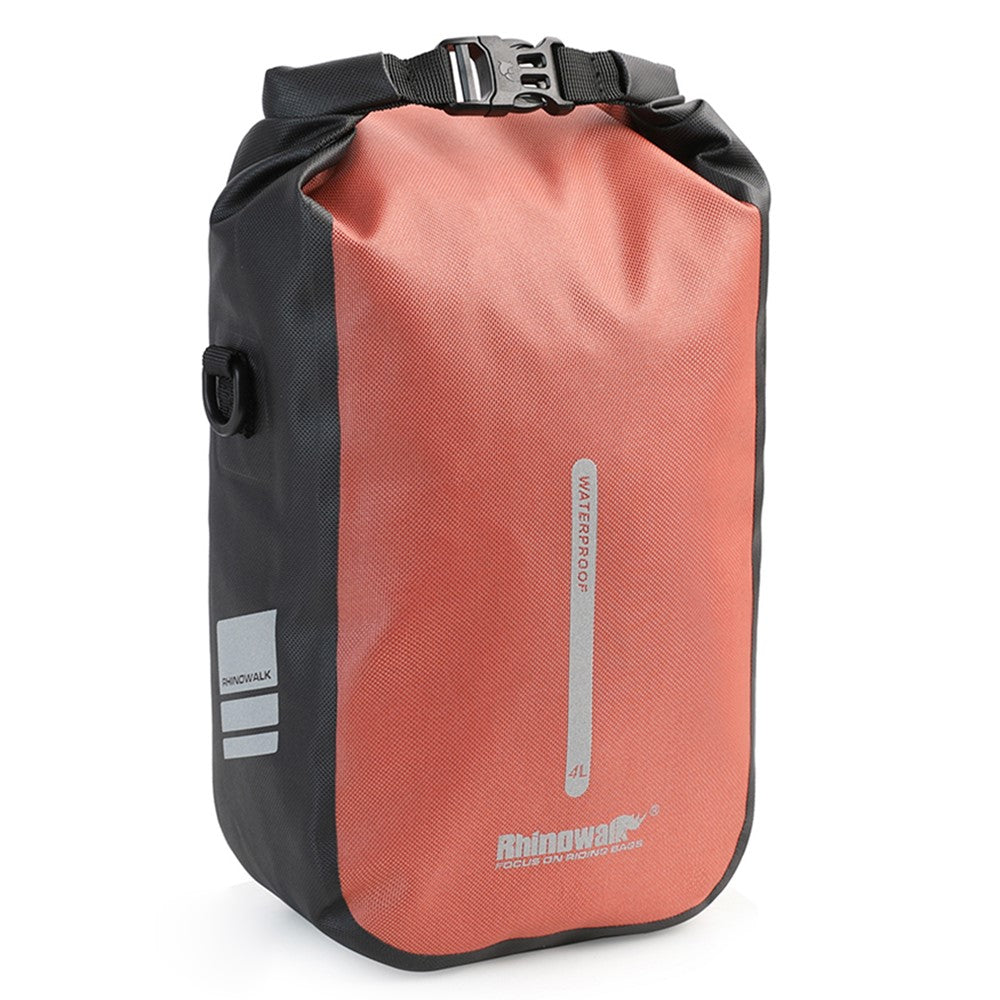 RHINOWALK RK404 4L Waterproof Nylon Polyester Bicycle Quick-Release Hanging Bag Cycling Bike Front Fork Bag