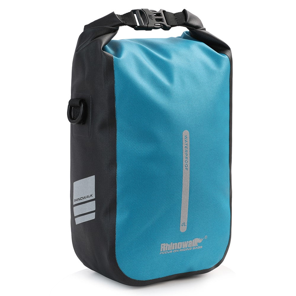RHINOWALK RK404 4L Waterproof Nylon Polyester Bicycle Quick-Release Hanging Bag Cycling Bike Front Fork Bag
