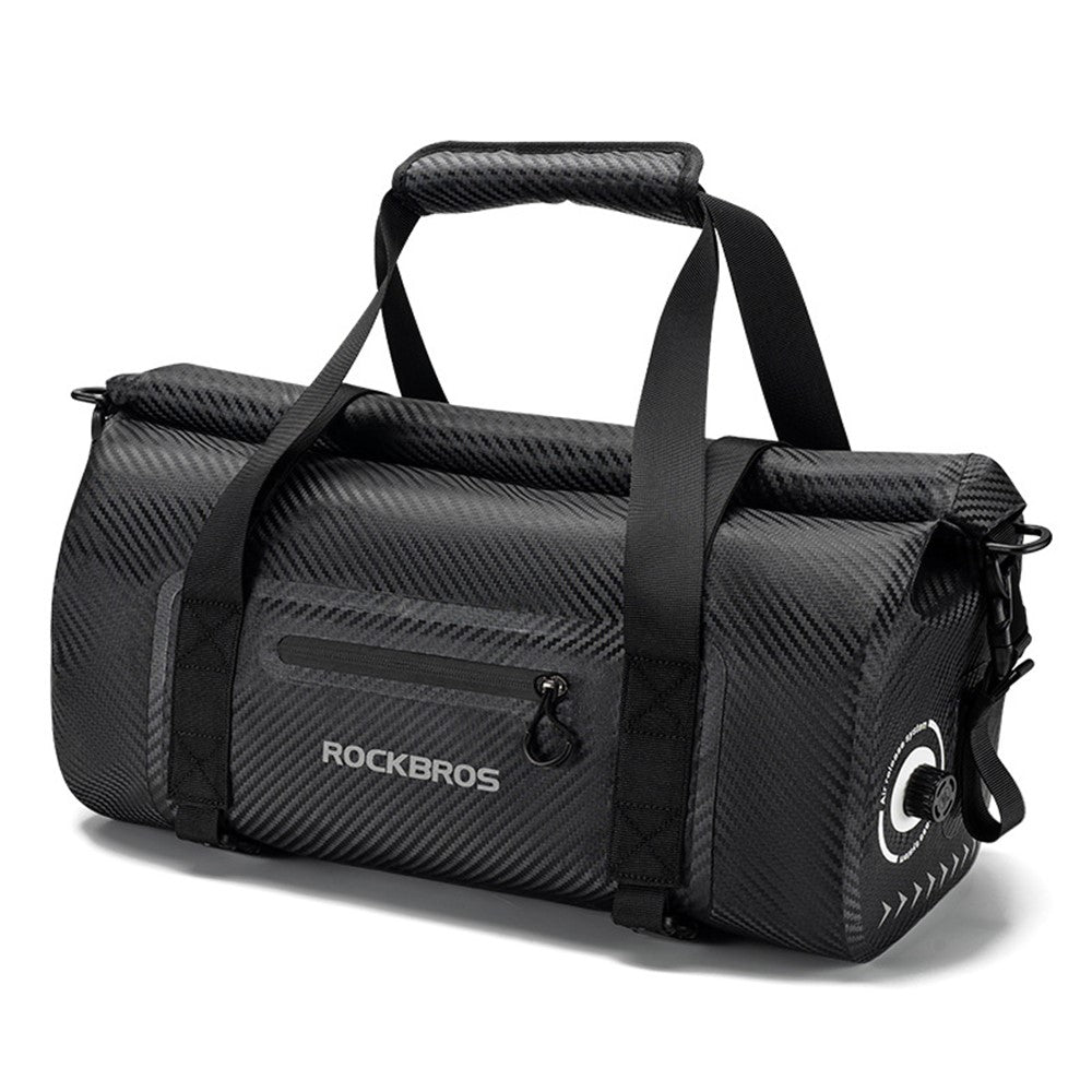 ROCKBROS AS-118 20L Bike Cycling Pannier Waterproof PVC Motorcycle Rear Pack Bag