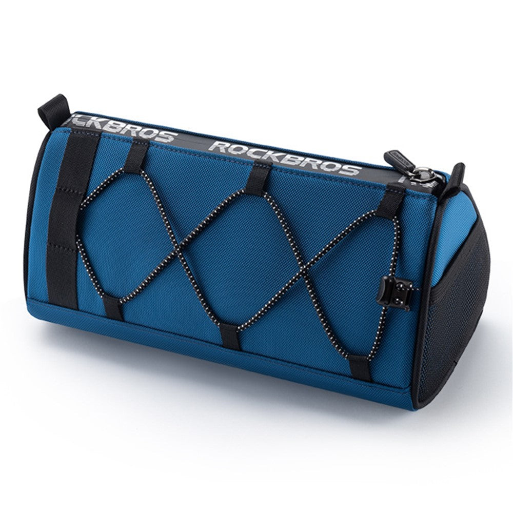 ROCKBROS B114 Bike Handlebar Bag Front Storage Bag with Shoulder Strap for Road Mountain Bike Cycling