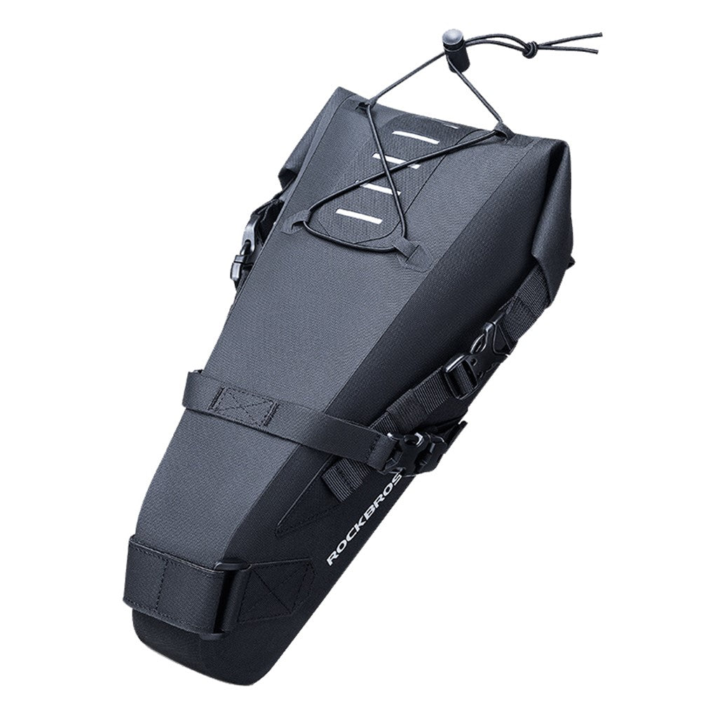 ROCKBROS AS-060 3L Bike Bag Waterproof Saddle Bag Cycling Foldable Tail Rear Bag