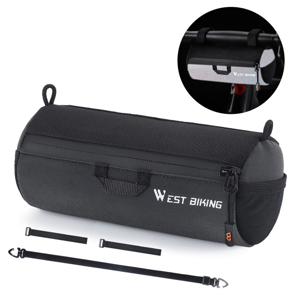 WEST BIKING YP0707361 Reflective 1L Mountain Bike Handlebar Bag with Shoulder Strap