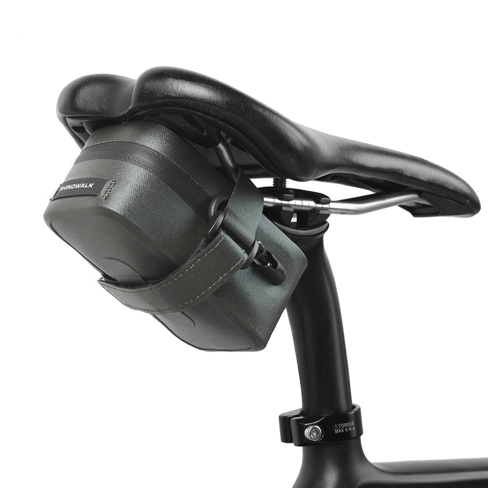 RHINOWALK RK5200 600D Polyester TPU Bike Saddle Bag Waterproof Bicycle Tail Storage Bag