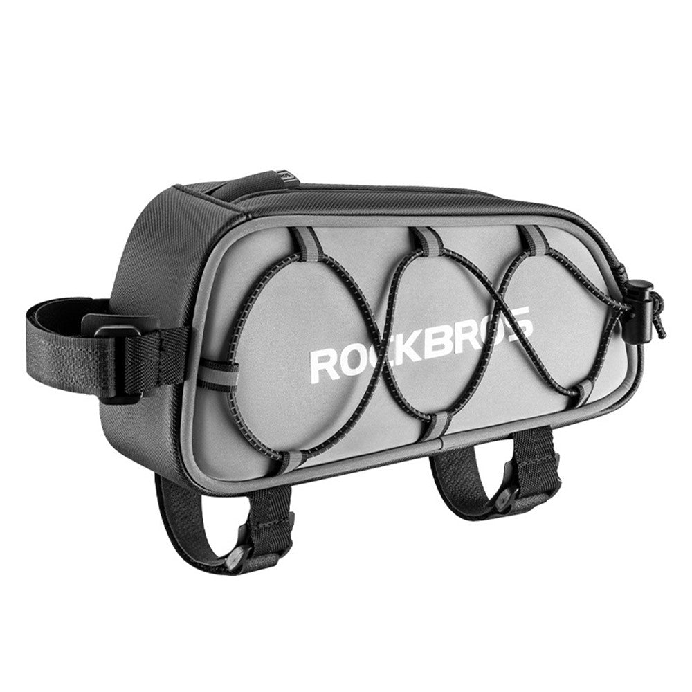 ROCKBROS 039-1 Polyester Bicycle Tube Bag Reflective Design MTB Bike Frame Bag
