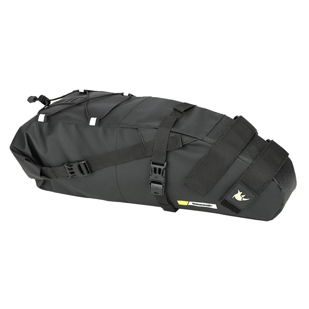 RHINOWALK RK5110 10L Bike Rear Saddle Bag PVC Polyester Waterproof Bicycle Tail Storage Bag