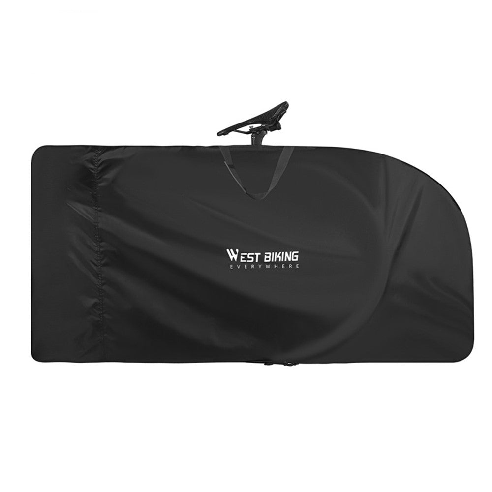 WEST BIKING YP0719366 420D PU 27.5-Inch 700C Road Bike Carrying Bag MTB Bicycle Transport Bag