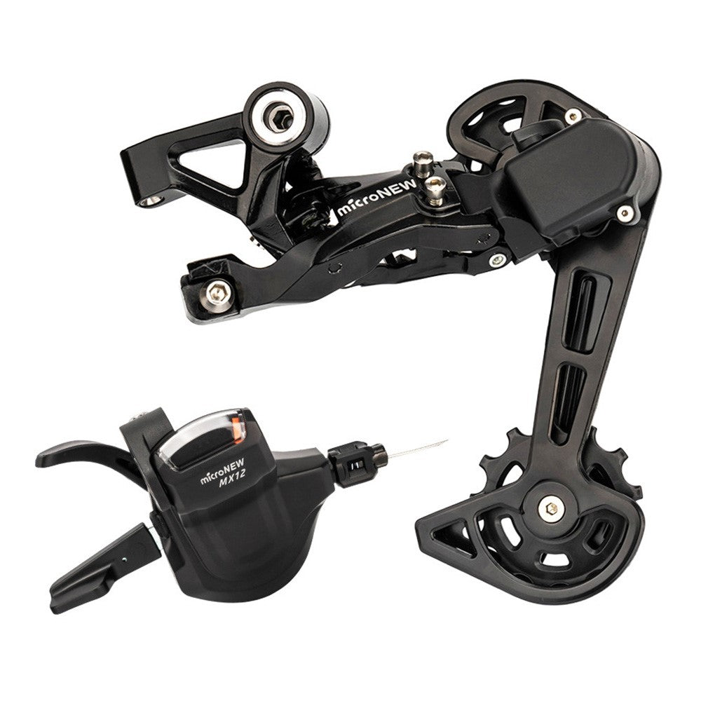 ZTTO microNEW Aluminum Alloy+PA Nylon 12 Speed Mountain Bike Right and Rear Shifter Set