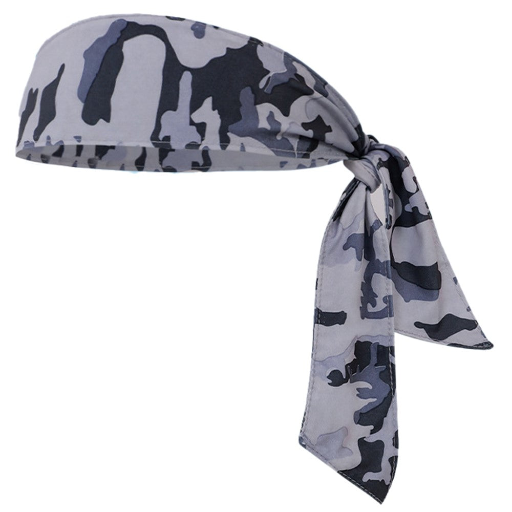 105 Tennis Headband Moisture Wicking Sports Cycling Milk Silk Quick Dry Adjustable Sweatband
