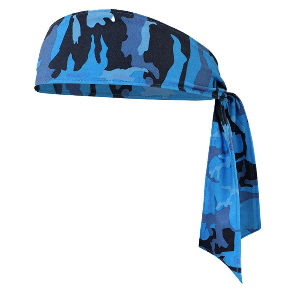 105 Tennis Headband Moisture Wicking Sports Cycling Milk Silk Quick Dry Adjustable Sweatband
