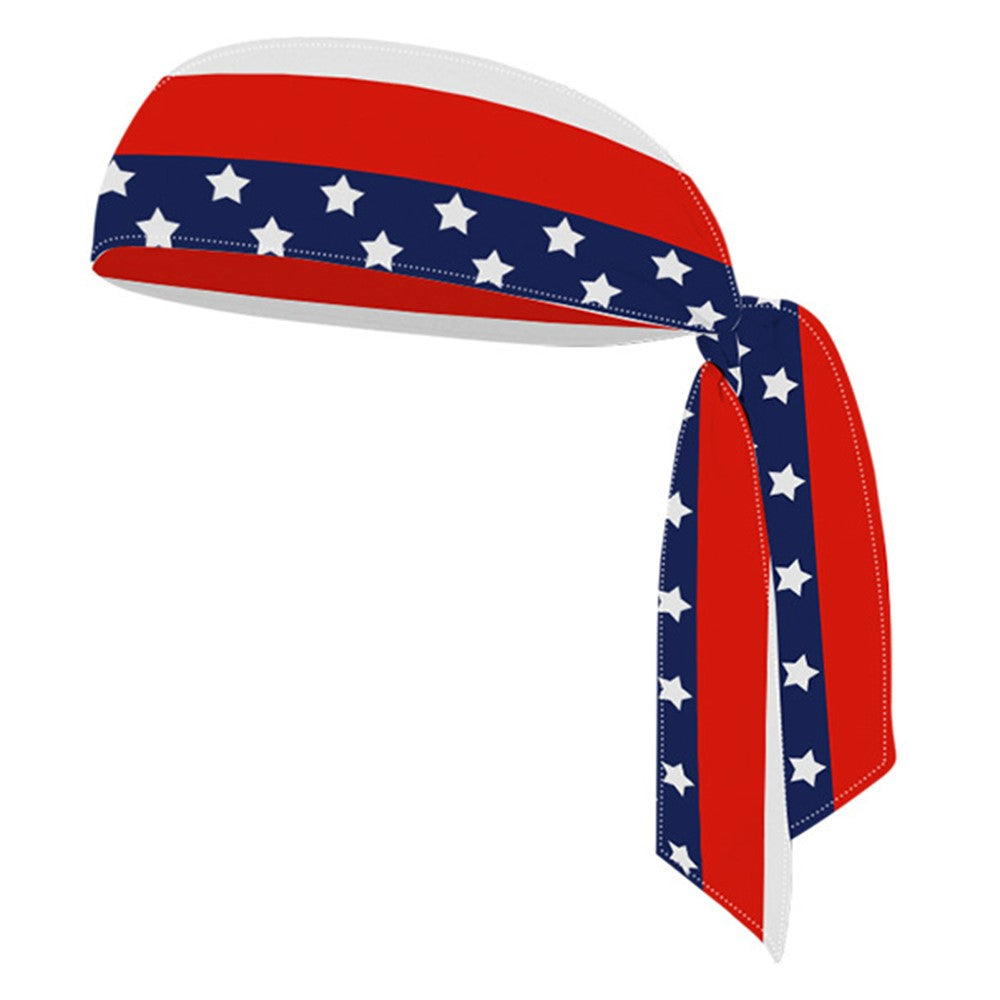 Sports Headband Hair Band Double Layer Wide Milk Fiber Sweatband for Tennis / Fitness / Exercise