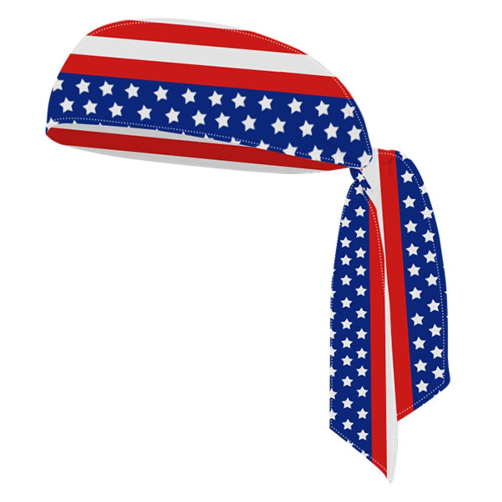 Sports Headband Hair Band Double Layer Wide Milk Fiber Sweatband for Tennis / Fitness / Exercise