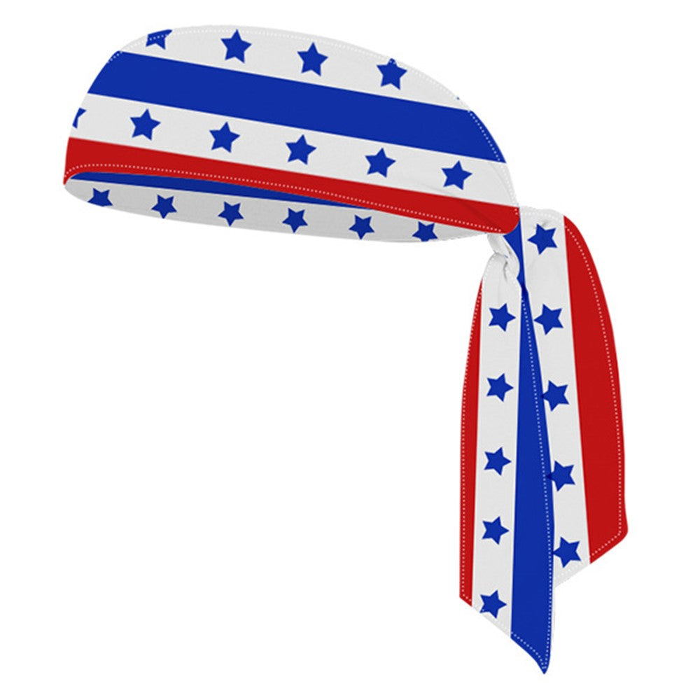 Sports Headband Hair Band Double Layer Wide Milk Fiber Sweatband for Tennis / Fitness / Exercise