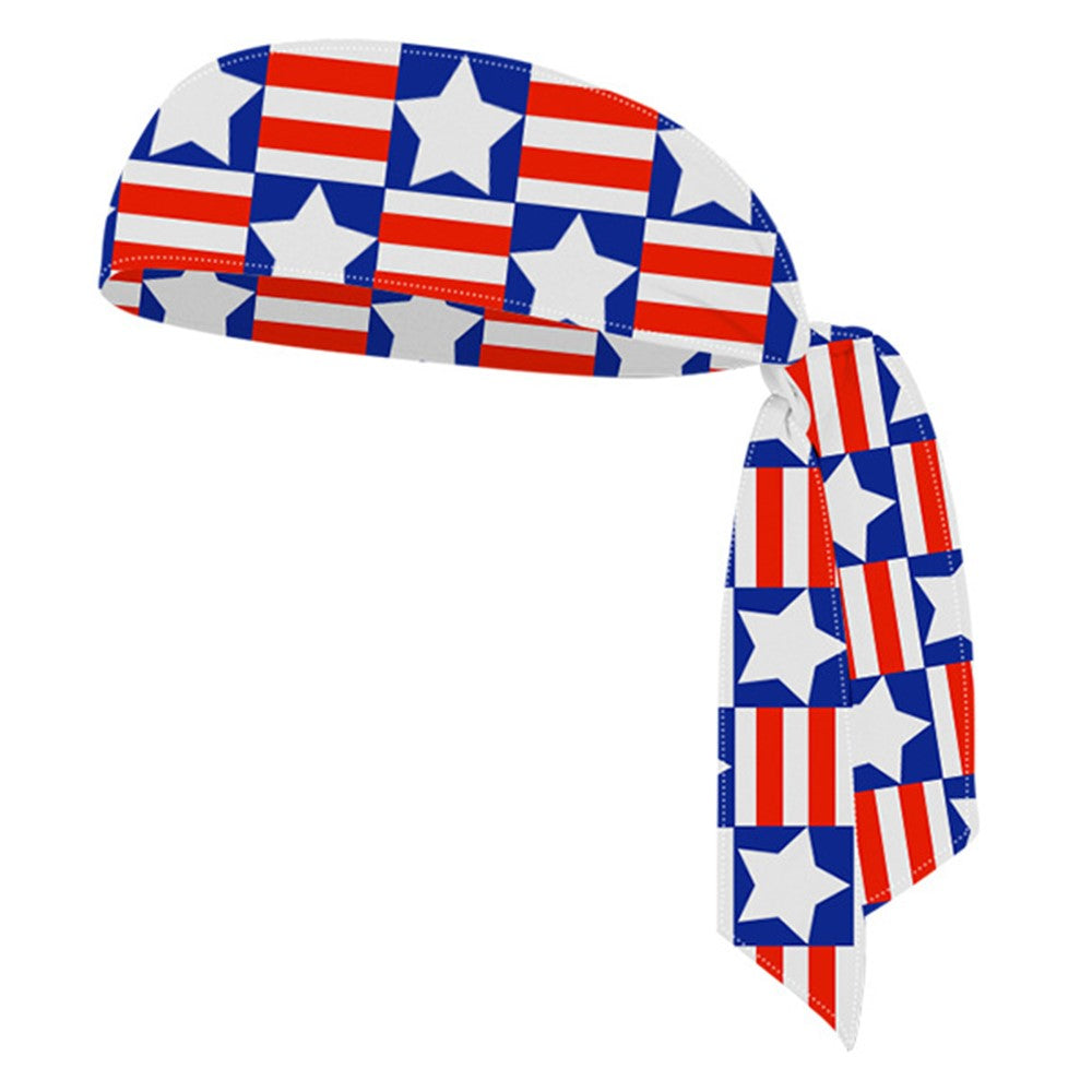 Sports Headband Hair Band Double Layer Wide Milk Fiber Sweatband for Tennis / Fitness / Exercise