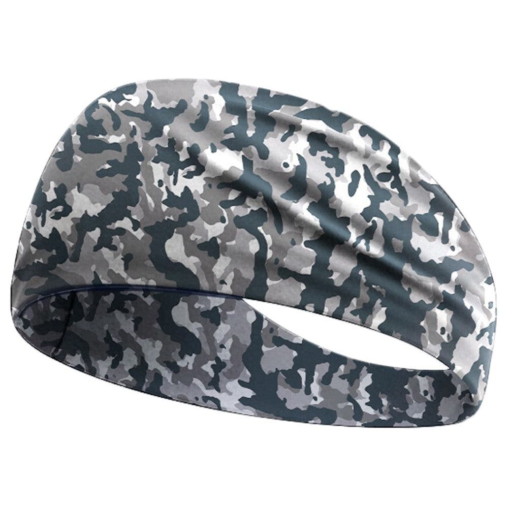 Sweat Wicking Outdoor Sports Wide Headband for Yoga / Cycling / Running Breathable Sweatband