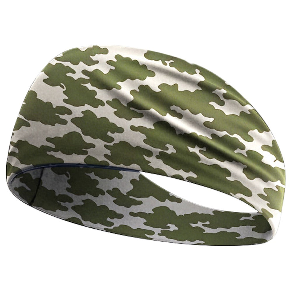 Sweat Wicking Outdoor Sports Wide Headband for Yoga / Cycling / Running Breathable Sweatband