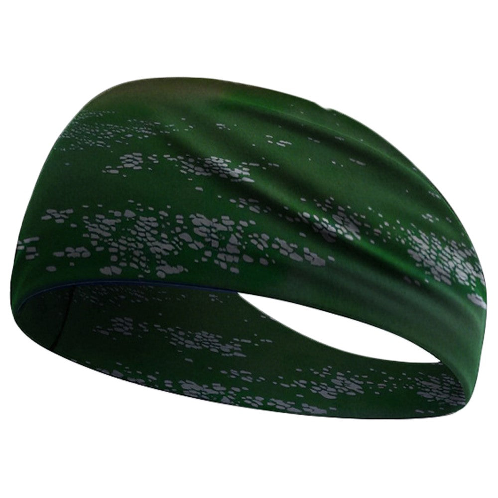 Sweat Wicking Outdoor Sports Wide Headband for Yoga / Cycling / Running Breathable Sweatband