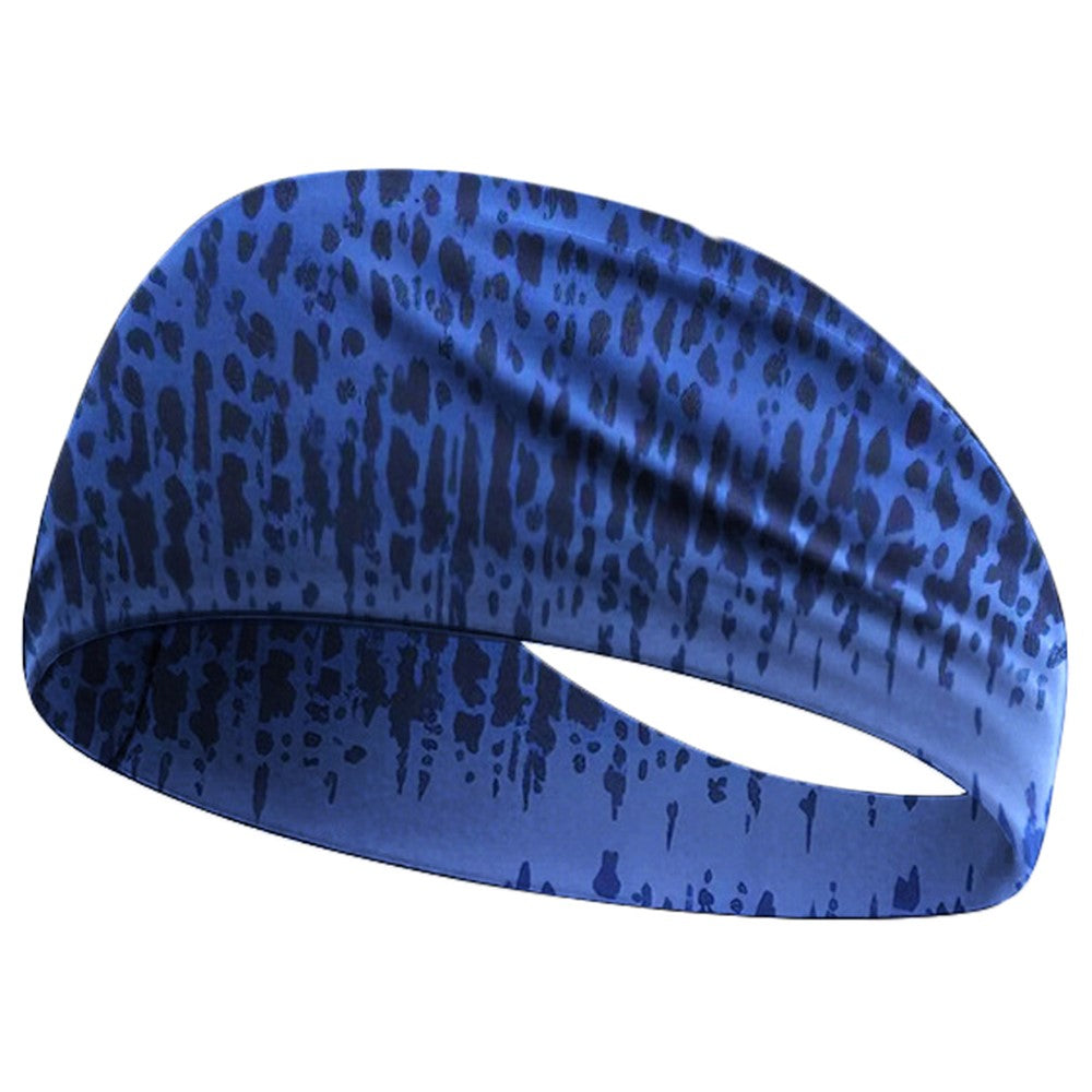 Sweat Wicking Outdoor Sports Wide Headband for Yoga / Cycling / Running Breathable Sweatband