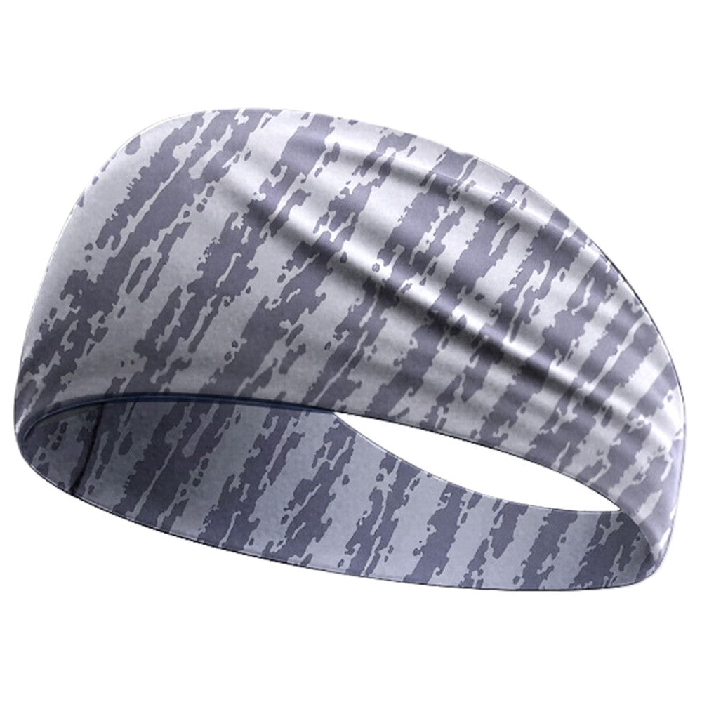 Sweat Wicking Outdoor Sports Wide Headband for Yoga / Cycling / Running Breathable Sweatband