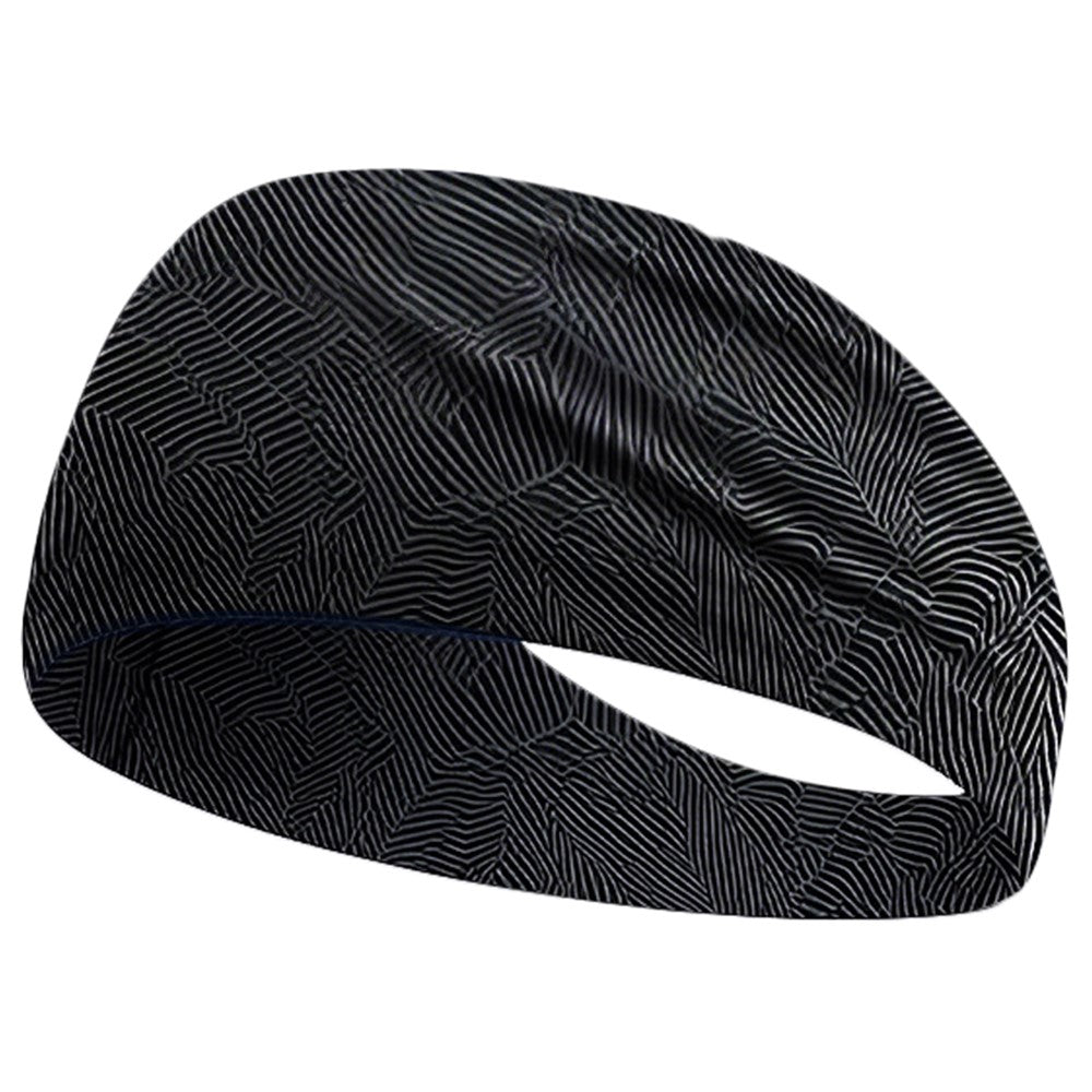 Sweat Wicking Outdoor Sports Wide Headband for Yoga / Cycling / Running Breathable Sweatband