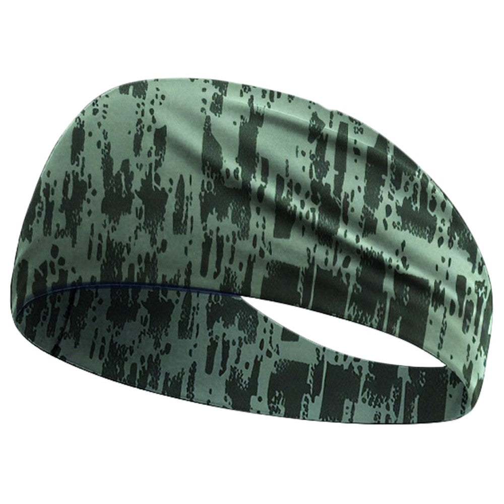 Sweat Wicking Outdoor Sports Wide Headband for Yoga / Cycling / Running Breathable Sweatband