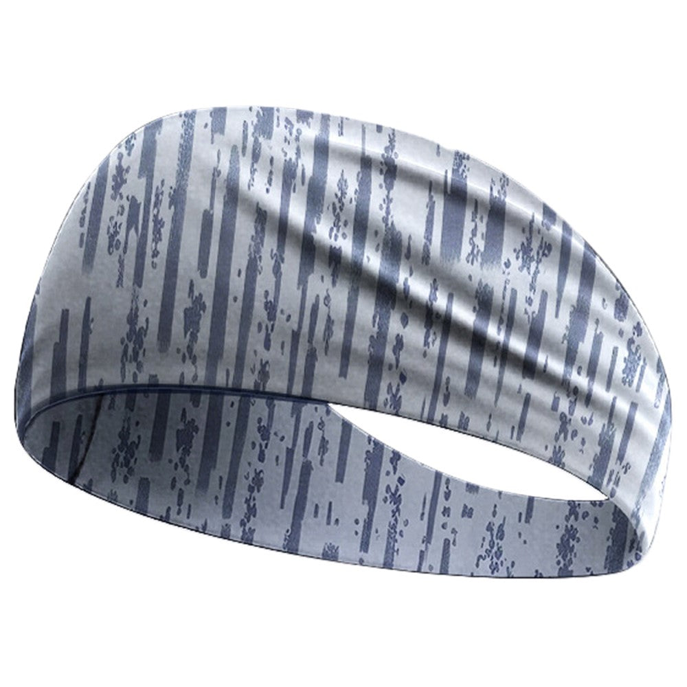 Sweat Wicking Outdoor Sports Wide Headband for Yoga / Cycling / Running Breathable Sweatband